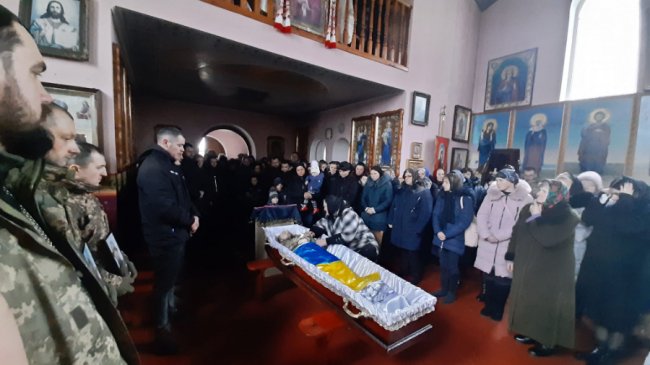 На Волині попрощалися із військовим Сергієм Панасюком, який загинув біля білоруського кордону. ФОТО