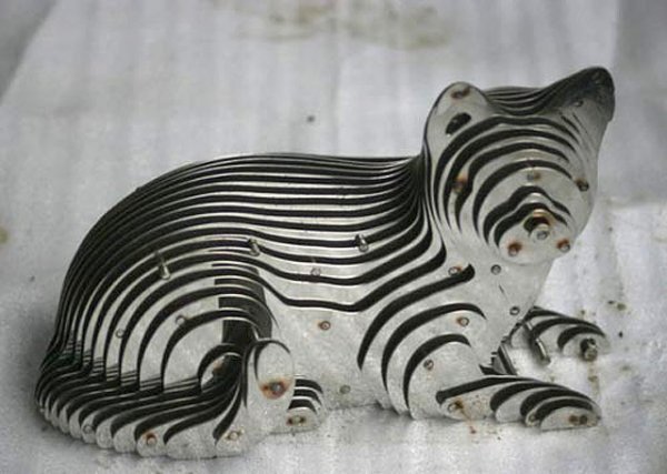 Корейський дизайнер створює вишукані скульптури із заліза. ФОТО