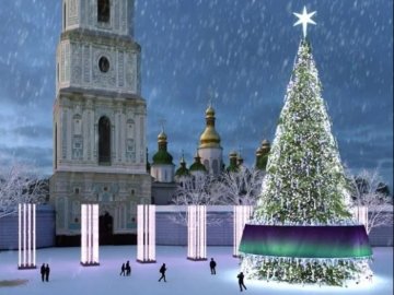 Розповіли, як виглядатиме головна ялинка України. ФОТО