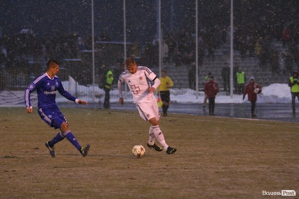 «Динамо» обіграло «Волинь» в Луцьку. ФОТО. ВІДЕО
