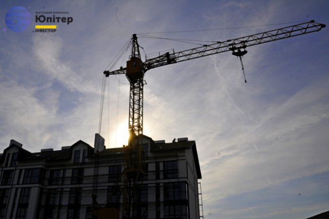 У другому будинку ЖК «Юпітер» — у розпалі внутрішні роботи*