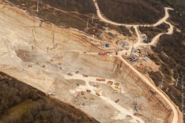 Олімпійські об'єкти в Сочі з висоти пташиного польоту. ФОТО