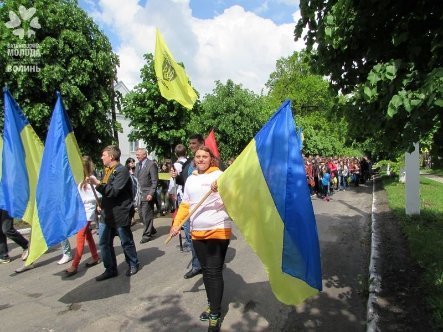 У Ківерцях молодь вийшла на Марш єдності. ФОТО