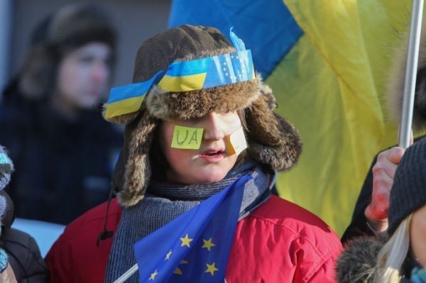 Литва підтримала Євромайдан «живим ланцюгом». ФОТО. ВІДЕО