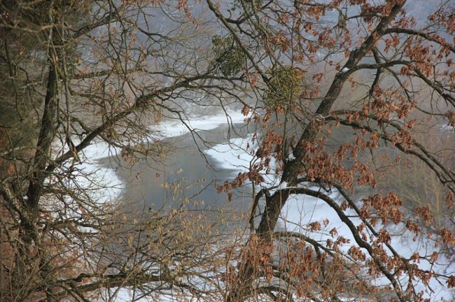 Казковий Стир скувало кригою. ФОТО