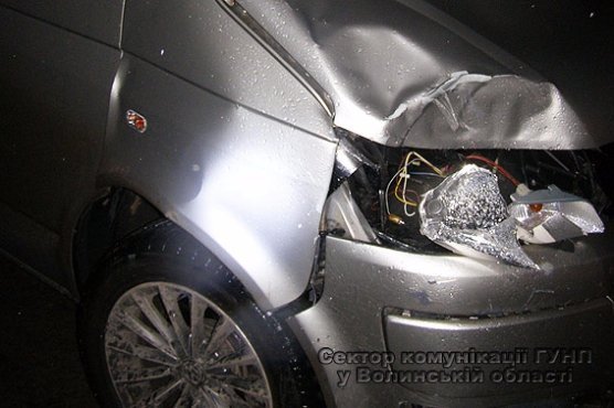 У Ковелі п’яний водій «Volkswagen» збив на смерть жінку. ФОТО