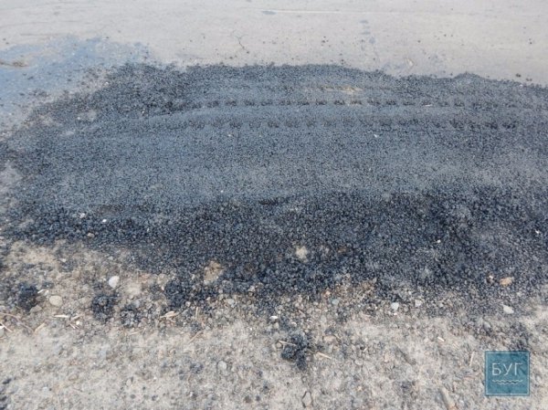 Дорога на Волині відремонтована неякісно. ФОТО. ВІДЕО