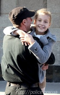 «Беркут» влаштував показову бійку у центрі Луцька. ФОТО