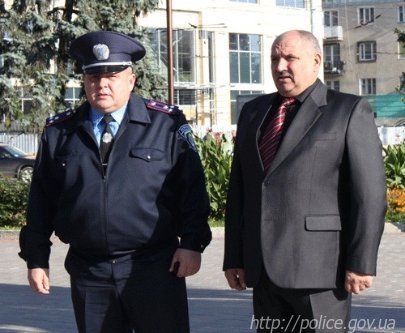 «Беркут» влаштував показову бійку у центрі Луцька. ФОТО