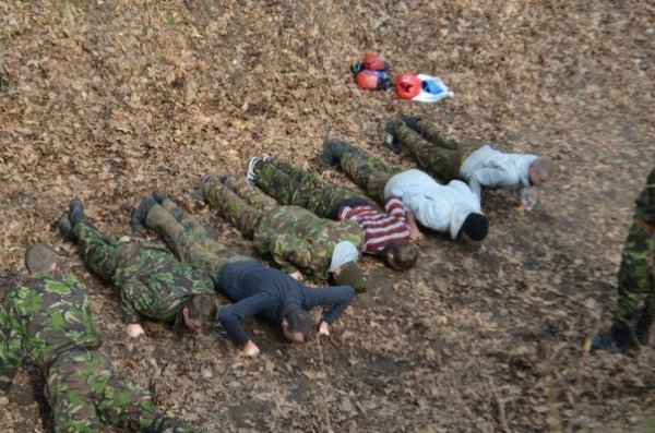 Як «Правий сектор» Волині навчався знешкоджувати «диверсантів». ФОТО