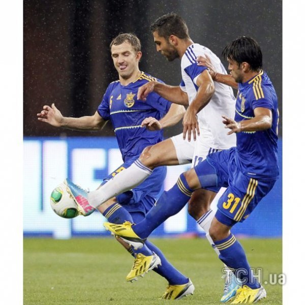 Фото матчу  Україна ‒ Ізраїль