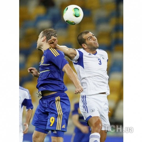 Фото матчу  Україна ‒ Ізраїль