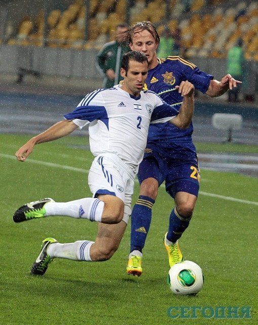 Фото матчу  Україна ‒ Ізраїль