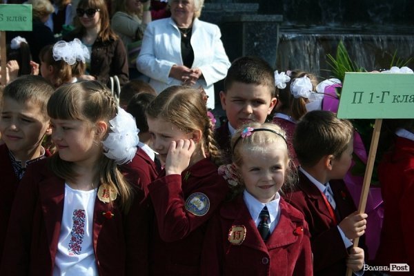 У школах Луцька – останній дзвінок 
