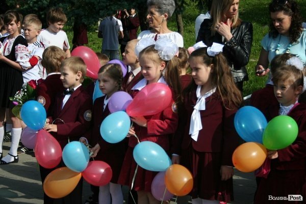 У школах Луцька – останній дзвінок 