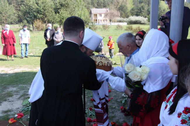 У селі на Волині вперше освятили храм. ФОТО
