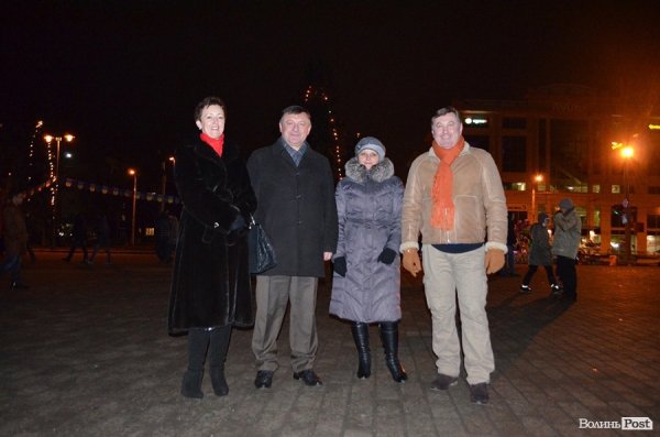 Як у Луцьку зустрічали Новий рік. ФОТО. ВІДЕО
