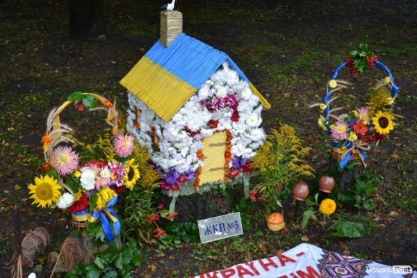 У Луцьку  - квіткова виставка до Дня Незалежності. ФОТО