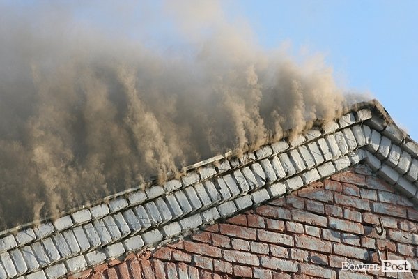 Пожежа в центрі Луцька. ФОТОРЕПОРТАЖ