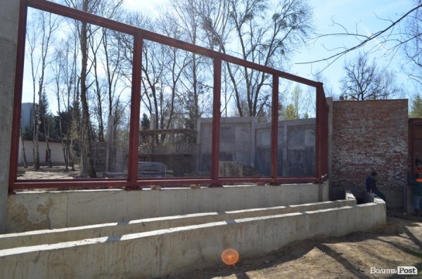 У Луцьку поляки проінспектували хід реконструкції міського зоопарку. ФОТО