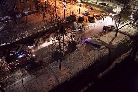 Спалили авто працівнику канадського посольства. ФОТО