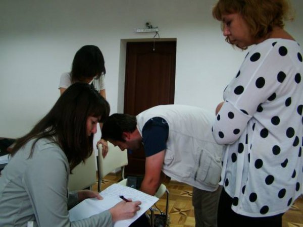 У Луцьку журналісти «5 каналу» та «СТБ» вчили колег. ФОТО