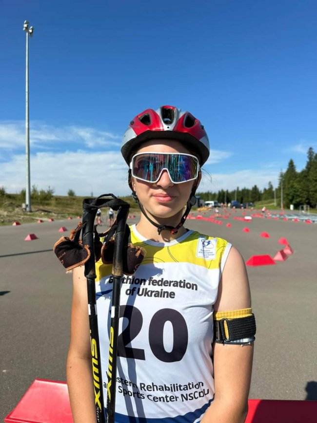 Лучанка – призерка Всеукраїнських змагань з літнього біатлону. ФОТО