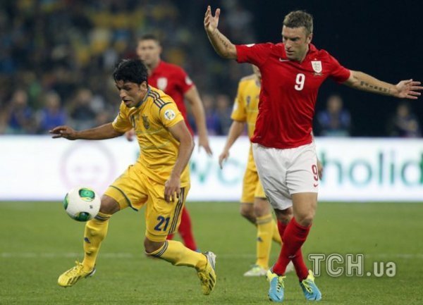 Фото матчу Україна ‒ Англія