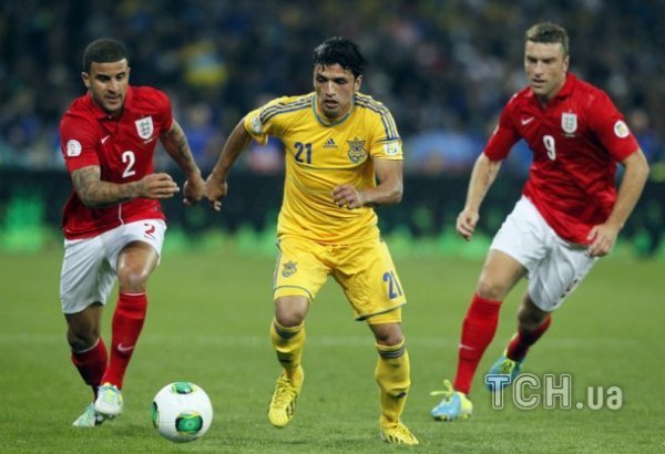 Фото матчу Україна ‒ Англія