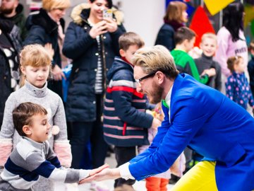 У «Промені» веселили дітей весняною програмою. ФОТО*