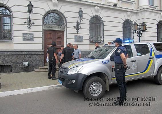 На Волині правоохоронці провели спільні навчання. ФОТО