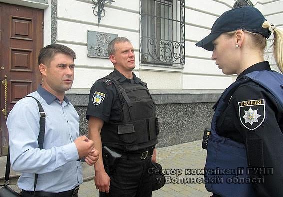 На Волині правоохоронці провели спільні навчання. ФОТО