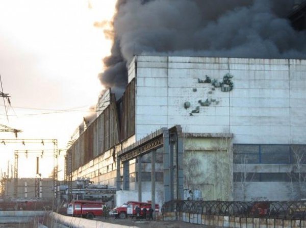 Розповіли, чому на Донеччині загорілася ТЕС. ФОТО. ВІДЕО