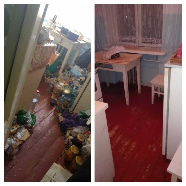Бруд, таргани і миші: у Ковелі пенсіонерка перетворила квартиру на смітник. ФОТО