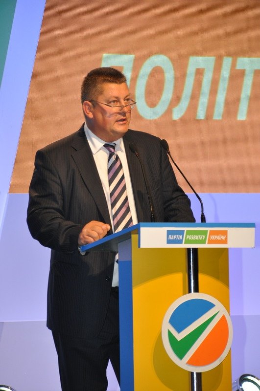 Виконувач обов’язків голови Волинського обласного партійного осередку Партії розвитку України Анатолій Горбатюк