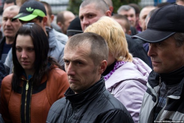 У Нововолинську – шахтарський пікет. ФОТО