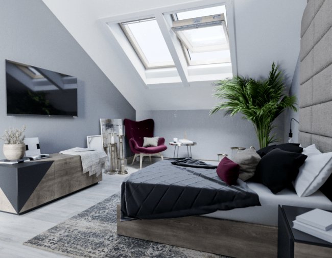 Приклад оформлення вітальні у квартирі ЖК «Юпітер» (проект)