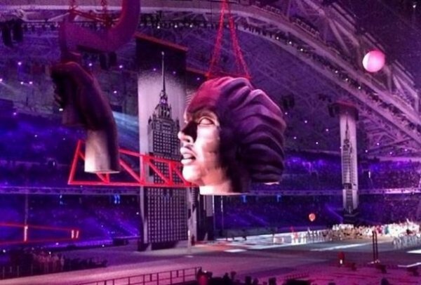 Репетиція відкриття Олімпіади в Сочі. ФОТО. ВІДЕО