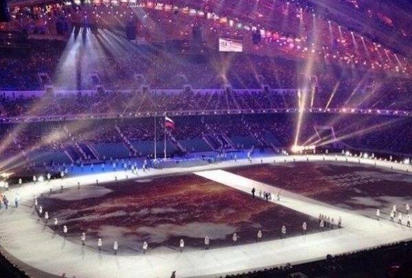 Репетиція відкриття Олімпіади в Сочі. ФОТО. ВІДЕО