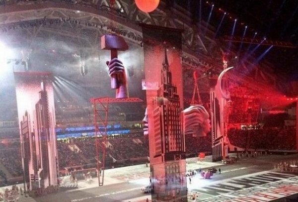 Репетиція відкриття Олімпіади в Сочі. ФОТО. ВІДЕО