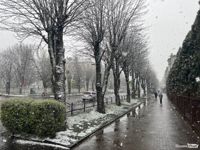 Від неочікуваного снігопаду до сонячної погоди: квітень продовжує дивувати волинян. ФОТО