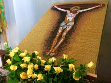 На Волині майстер зробив картину з понад 100 тисяч сірників