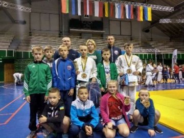 Юні волинські дзюдоїсти повернулися з Литви чемпіонами