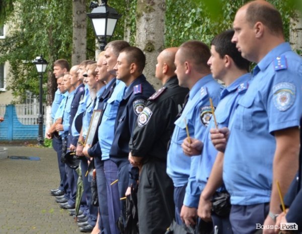 Міліціонери вшанували загиблих колег. ФОТО 