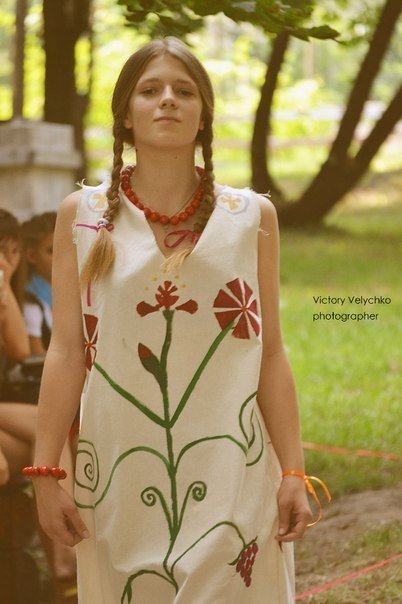 Показ етно-моди в селі на Волині. ФОТО