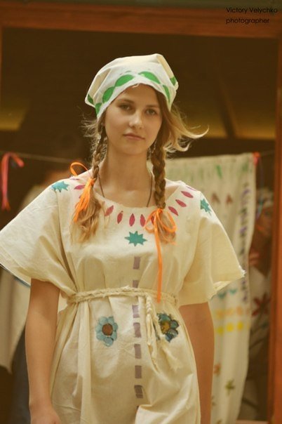 Показ етно-моди в селі на Волині. ФОТО