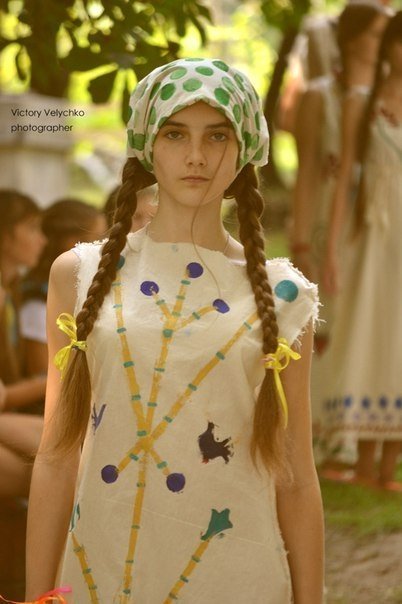 Показ етно-моди в селі на Волині. ФОТО