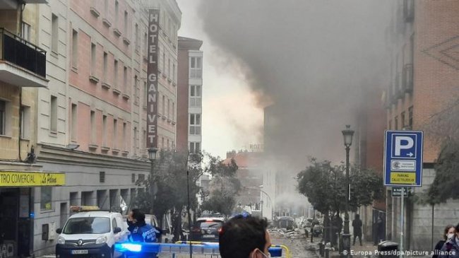 У Мадриді пролунав потужний вибух: є загиблі і поранені. ФОТО