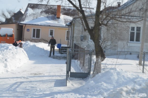 Луцьк після снігопаду. ФОТО