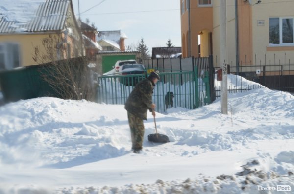 Луцьк після снігопаду. ФОТО